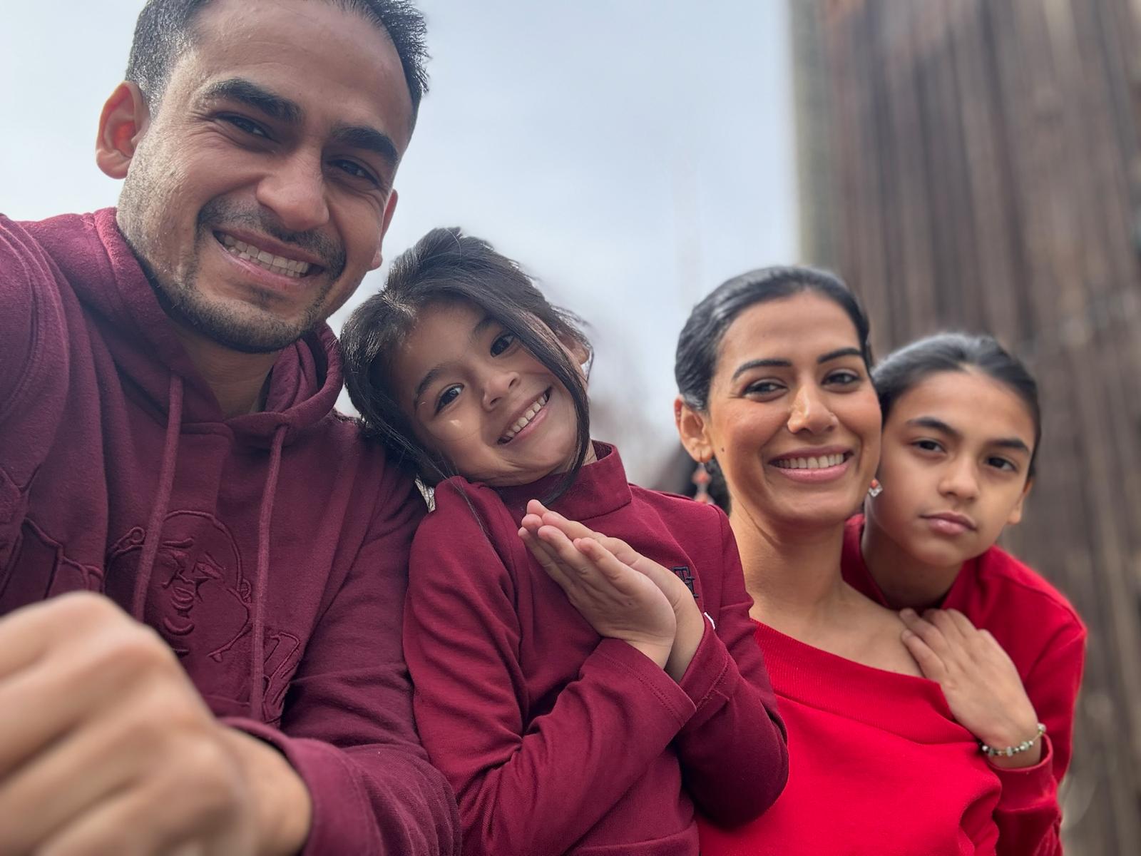 Family of four